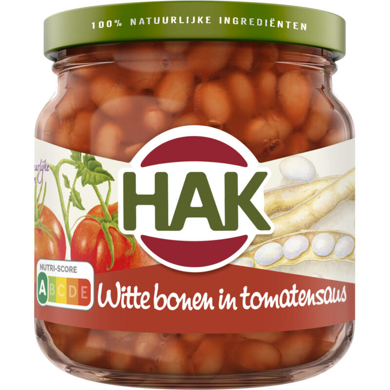 Een afbeelding van Hak Witte bonen in tomatensaus