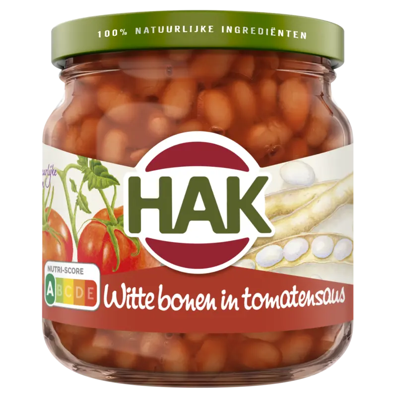 Hak Witte bonen in tomatensaus