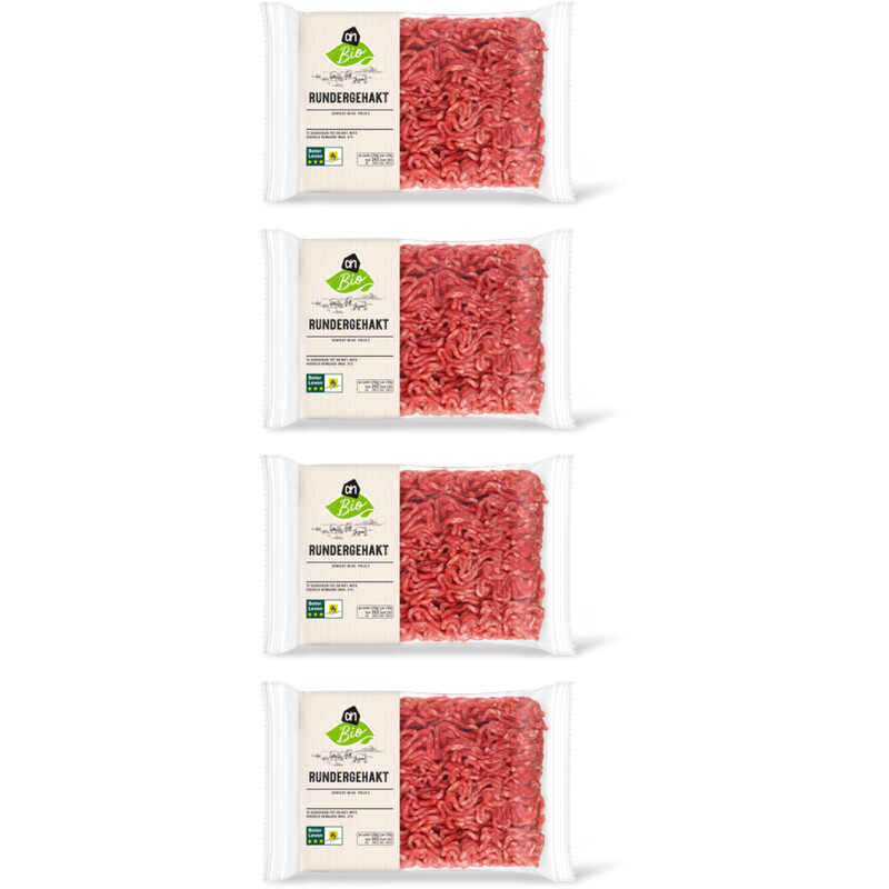 AH Biologisch Rundergehakt 4 pack