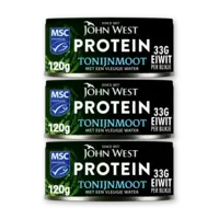 John West Protein tonijnmoot water 3-pack
