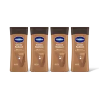 Vaseline Cocoa radiant lotion 4-pack