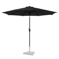 Vonroc Parasol recanati zwart 300cm