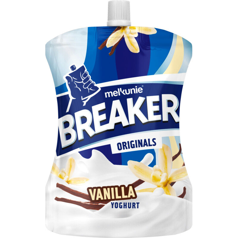 Een afbeelding van Melkunie Breaker vanille yoghurt