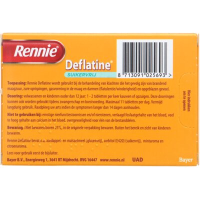pdp-image-Rennie Deflatine kauwtabletten