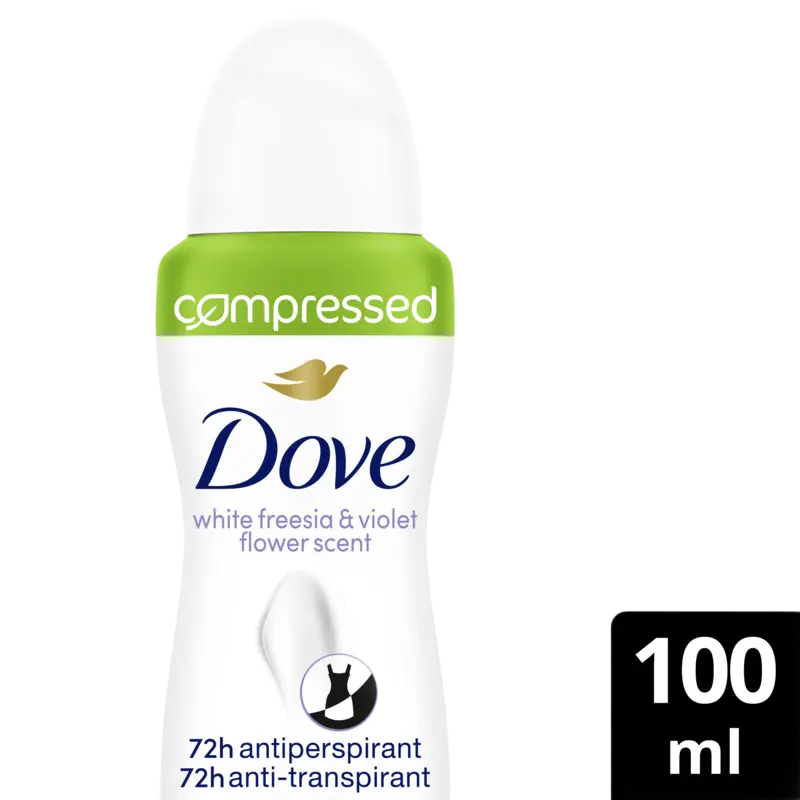 Dove Invisible dry compressed deodorant spray