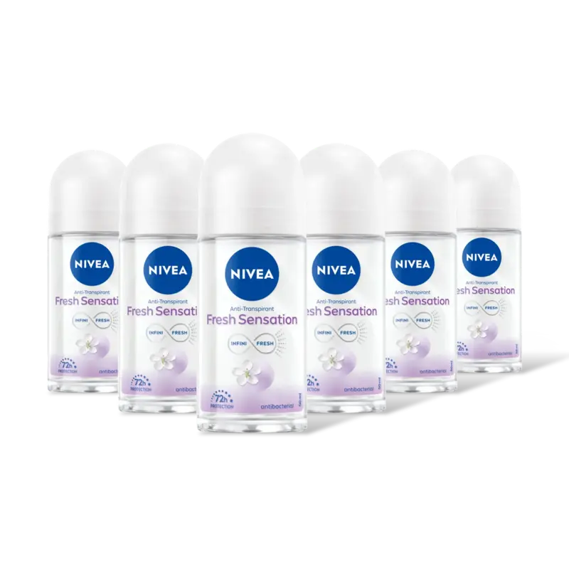 NIVEA Fresh sensation anti transpirant rol 6pk