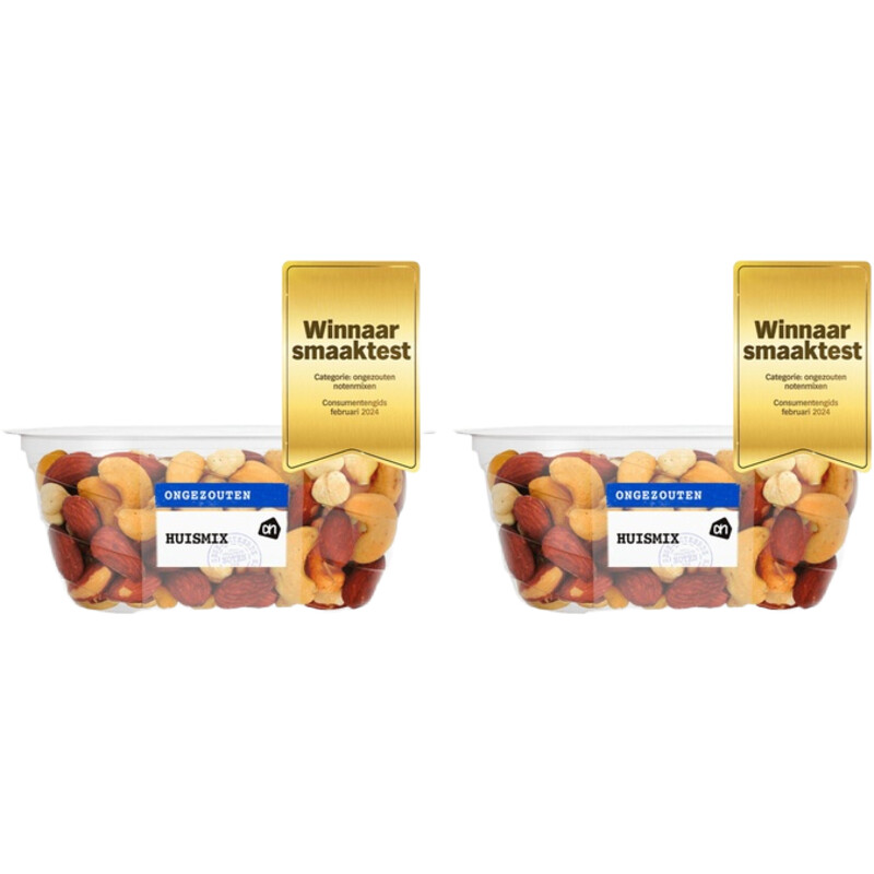Een afbeelding van AH Huismix ongezouten 2-pack