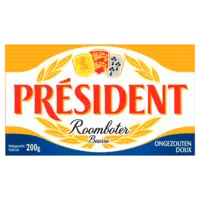 Président Roomboter ongezouten