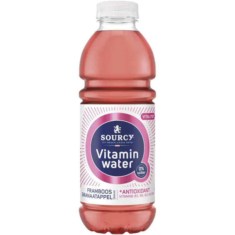 Vitaminwater Framboos-Granaatappel 1000ML