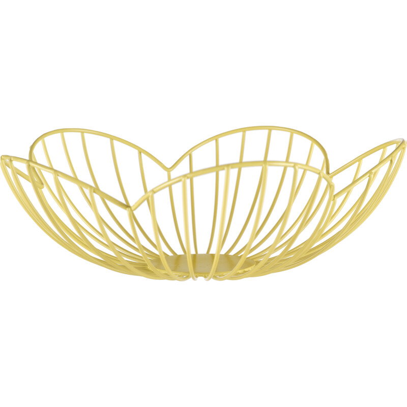 AH Mand bloemvorm geel