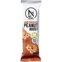 Een afbeelding van NXT Level Peanut boost dark chocolate
