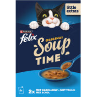 Een afbeelding van Felix Soup original met kabeljauw tonijn schol
