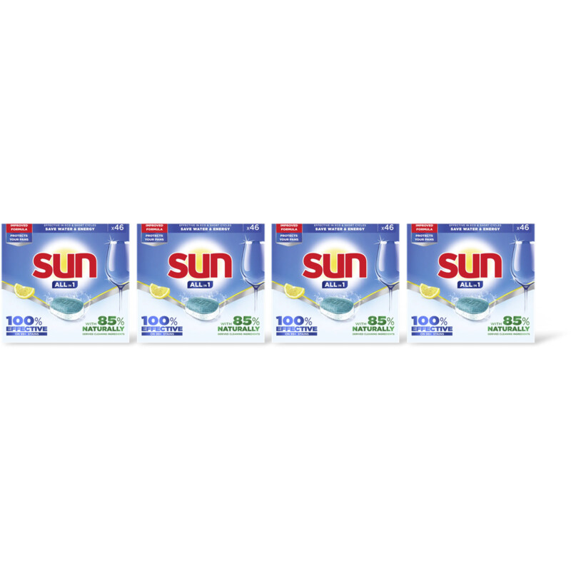 Sun All-in-one citroen tabletten 4-pack