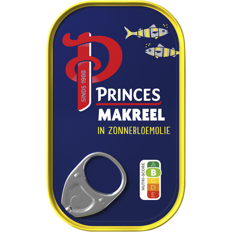 Een afbeelding van Princes Makreel in zonnebloemolie