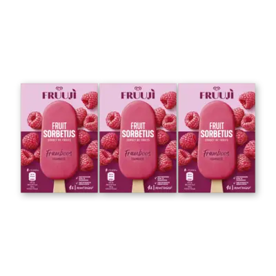 pdp-image-Ola Fruuji sorbetijs framboos 3-pack