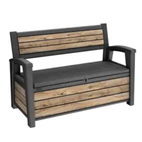 Keter Storage bench deco pine