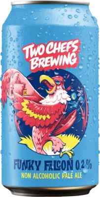 pdp-image-Two Chefs Brewing Funky falcon 0.2% non alcoholic pale ale