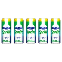 Absolut Vodka Sprite 5-pack