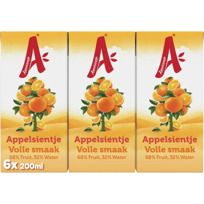 Sinaasappel volle smaak 6-pack