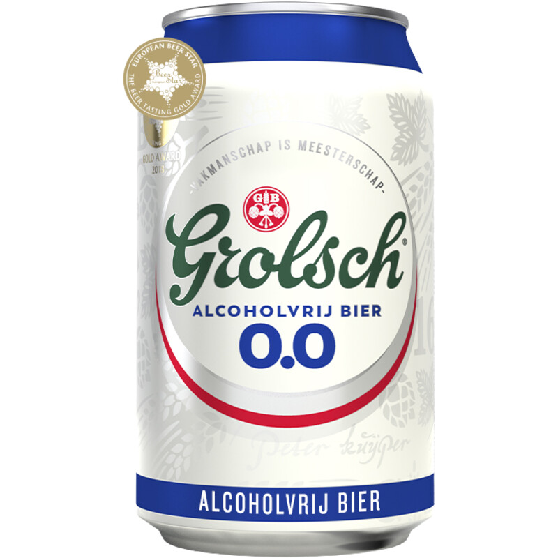 Een afbeelding van Grolsch 0.0% Alcoholvrij bier