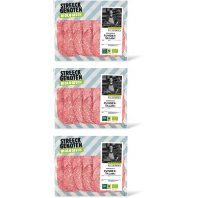 pdp-image-Streeckgenoten Biologische rundersalami 3-pack