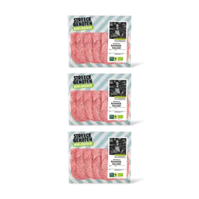 pdp-image-Streeckgenoten Biologische rundersalami 3-pack