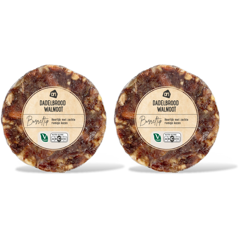 AH Dadelbrood met walnoot 2-pack