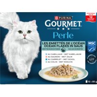 Gourmet Perle ocean flakes in saus