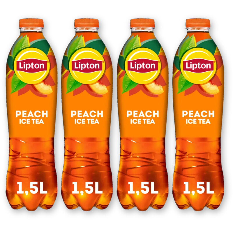 Lipton Ice tea peach 1.5 L 4-pack