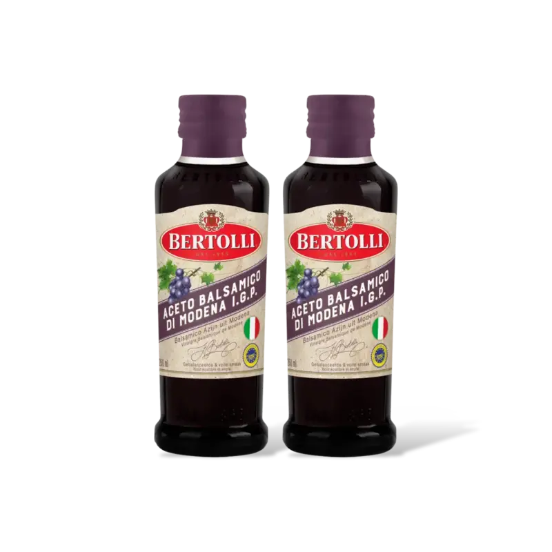 Bertolli Balsamico azijn uit modena 2-pack