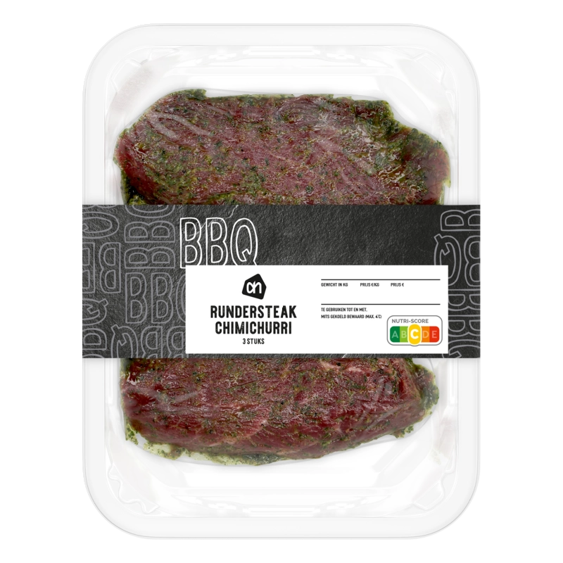 AH BBQ rundersteak chimichurri