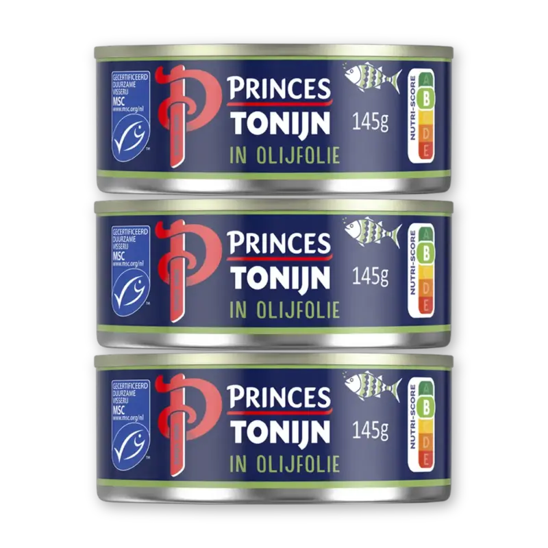Princes Tonijnstukken in olijfolie 3-pack