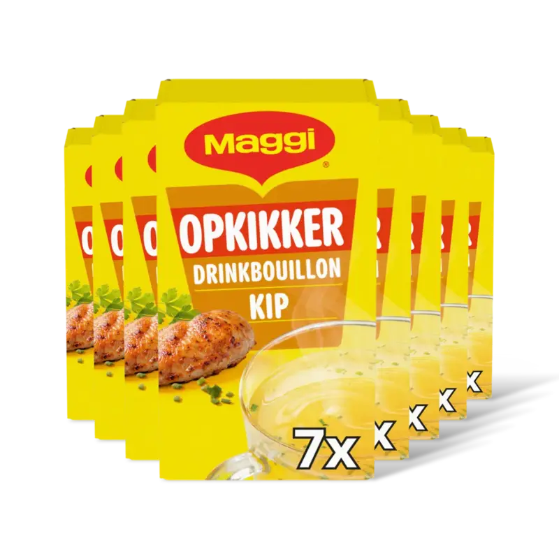 Maggi Opkikker drinkbouillon kip 8-pack