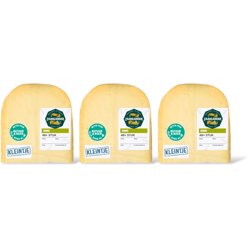 AH Zaanlander Jong 48+ stuk kleintje 3-pack