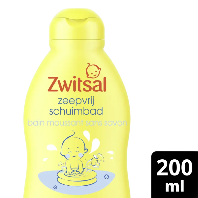 Zwitsal Baby zeepvrij schuimbad
