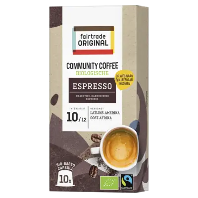 pdp-image-Fairtrade Original Community coffee espresso capsules