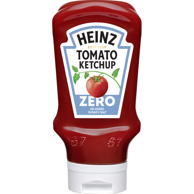 Een afbeelding van Heinz Tomato ketchup zero toegevoegde suikers