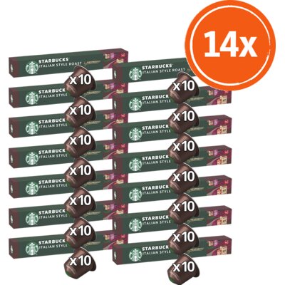 pdp-image-Starbucks Nespresso Italian style roast cap 14-pck