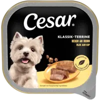 Cesar Klassik terrine rijk aan kip