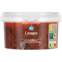 Een afbeelding van AH Maaltijdsoep lasagne