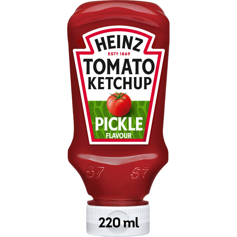 Een afbeelding van Heinz Tomato ketchup pickle flavour