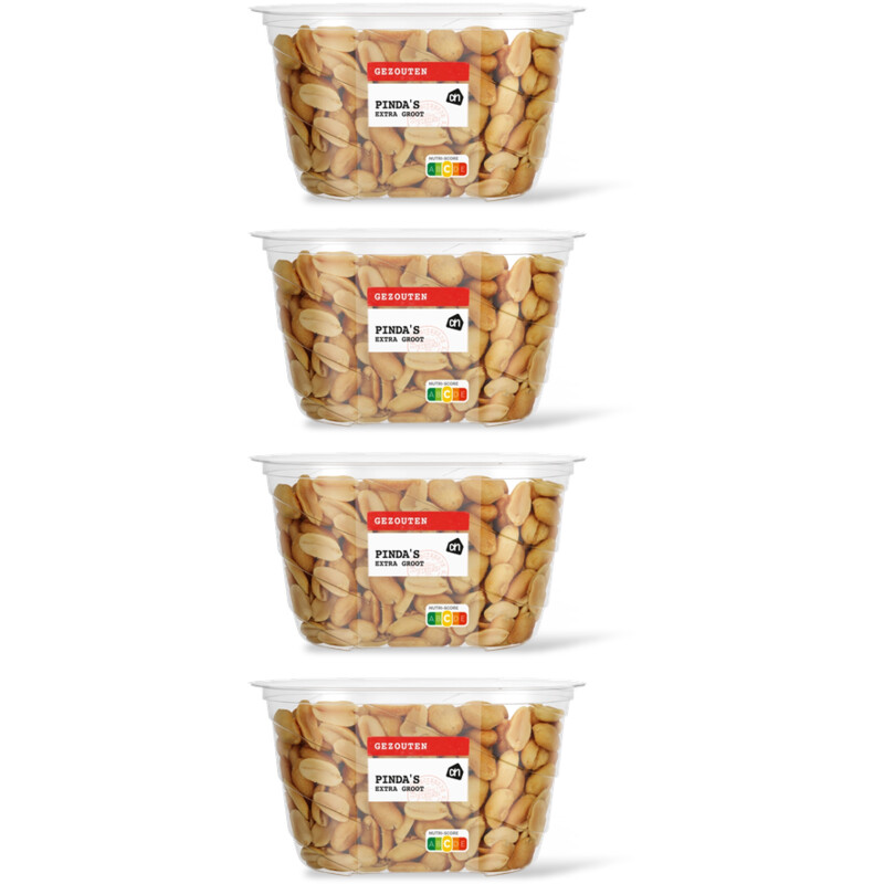 AH Pinda's extra groot gezouten 4-pack