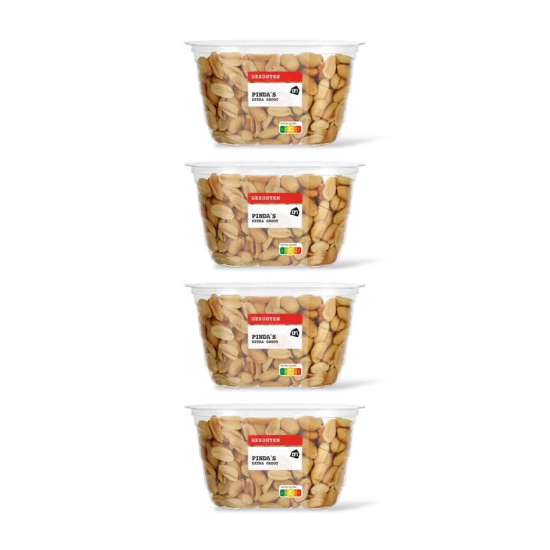 AH Pinda's extra groot gezouten 4-pack