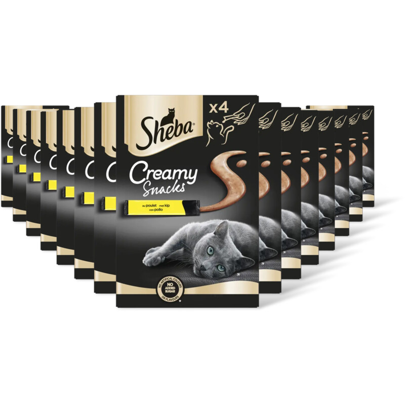Sheba Creamy snacks kip 15-pack