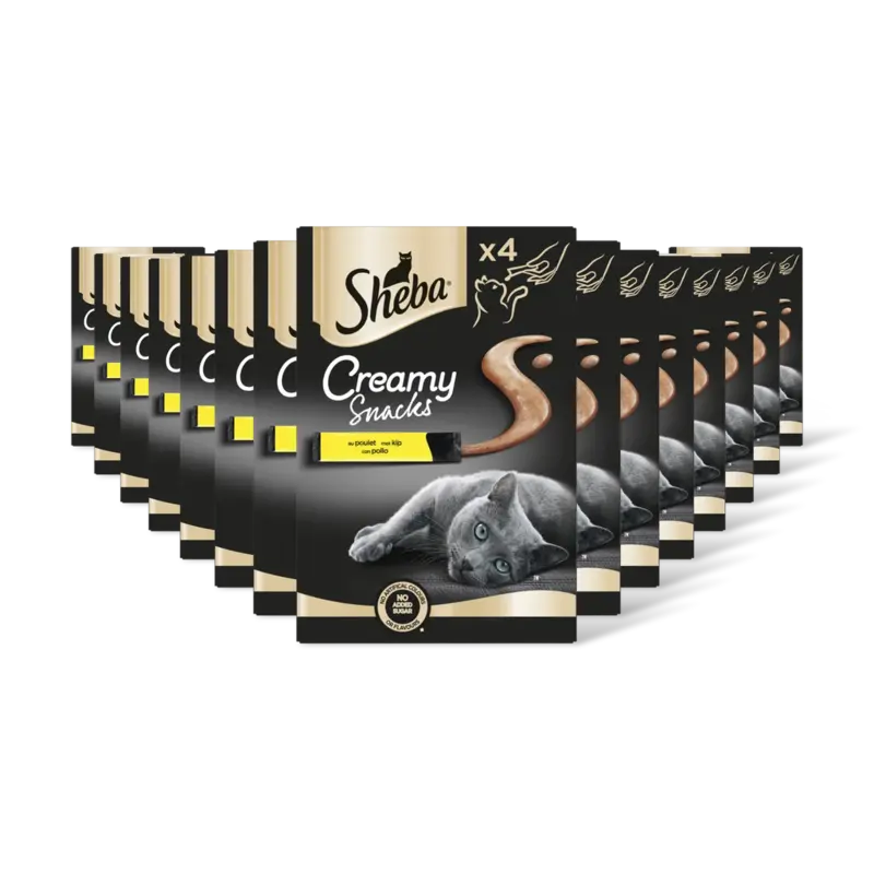 Sheba Creamy snacks kip 15-pack