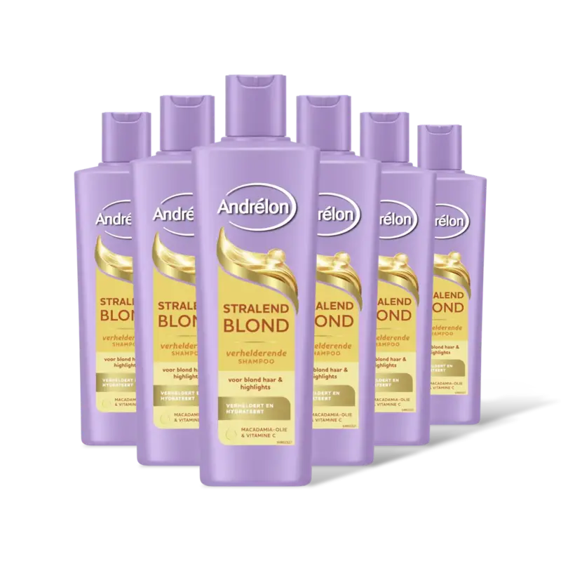 Andrélon Stralend blond shampoo 6-pack