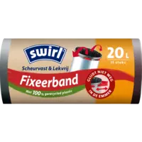 Swirl Vuilniszakken met fixeerband 20 liter