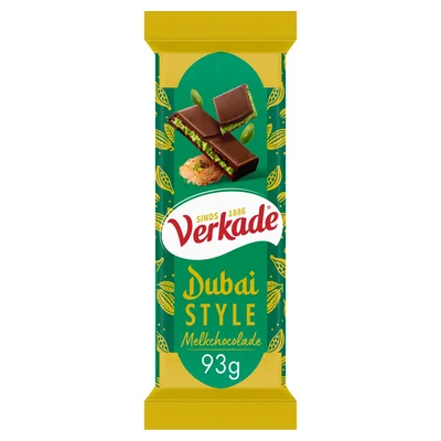 pdp-image-Verkade Dubai style melkchocoladereep