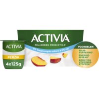 Een afbeelding van Activia Yoghurt perzik 0%