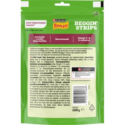 pdp-image-Bonzo Beggin' strips baconsmaak hondensnack